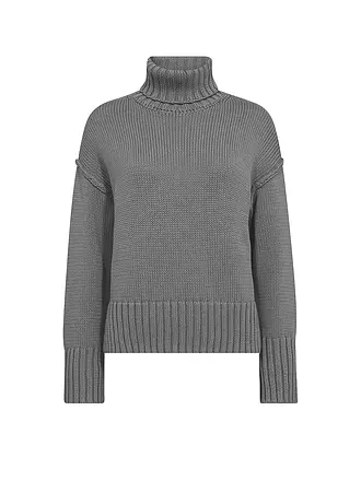 MOS MOSH | Rollkragenpullover | grau
